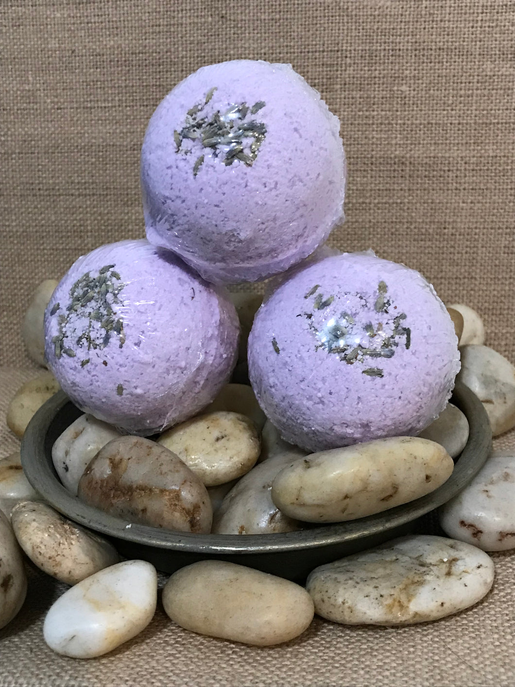 Lavender, Peppermint, Eucalyptus Bath Bomb